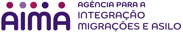 Logótipo de AIMA — Agência para a Integração, Migrações e Asilo