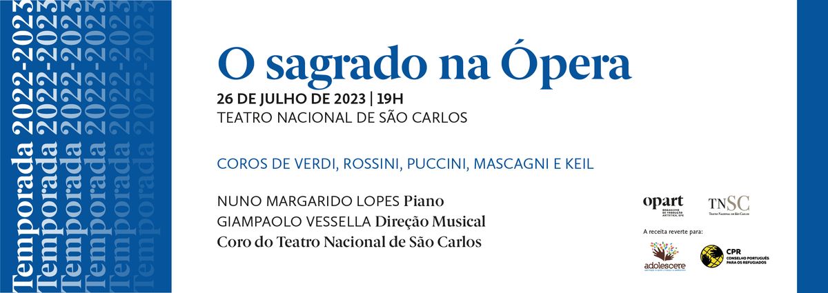 Concerto Solidário “O Sagrado na Ópera” – São Carlos